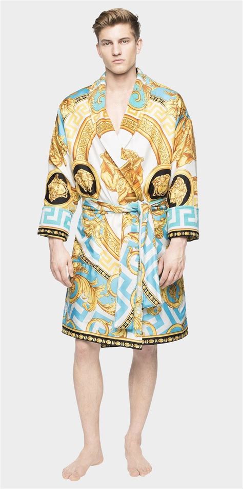 versace robe india|Versace bath robes for women.